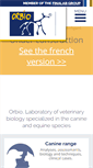 Mobile Screenshot of orbio.fr