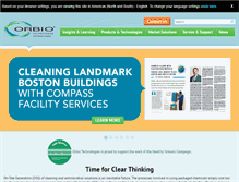 Tablet Screenshot of orbio.com